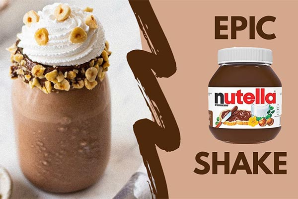 Nutella-milkshake